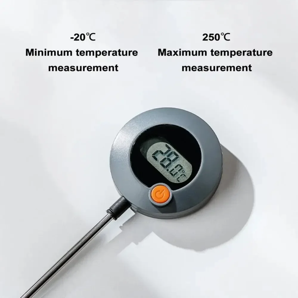 Termometr do kawy Elektroniczny termometr Miernik temperatury wody w mleku Płynna sonda do żywności Pomiar typu do kuchni Dom Cafe