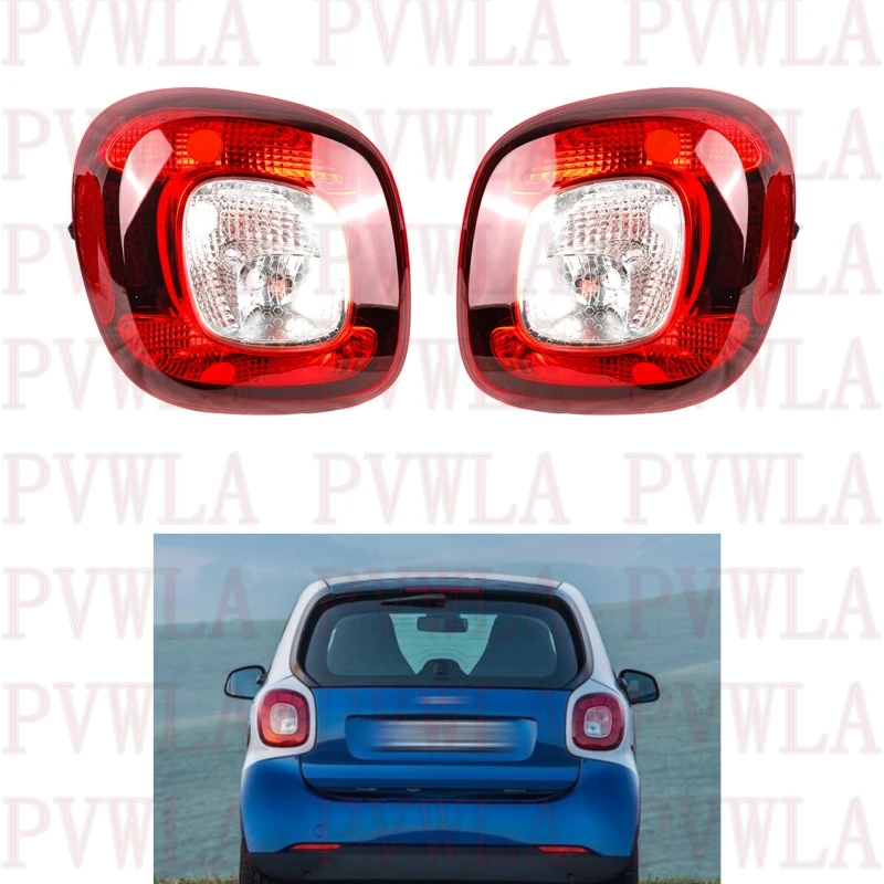 Rear Tail Lamp Light Without Bulbs A4539063100 A4539063200 For Smart Fortwo Coupe 453 2014 2015 2016 2017 2018 2019