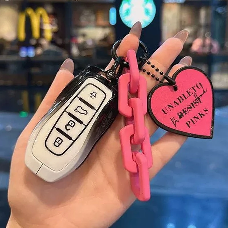 Key Fob Cover for JMC Ford Equator/Equator Sport/Tourneo/E-Series/Transit, Heavy Duty Metal KeyCase Shell with Keychain Keybag