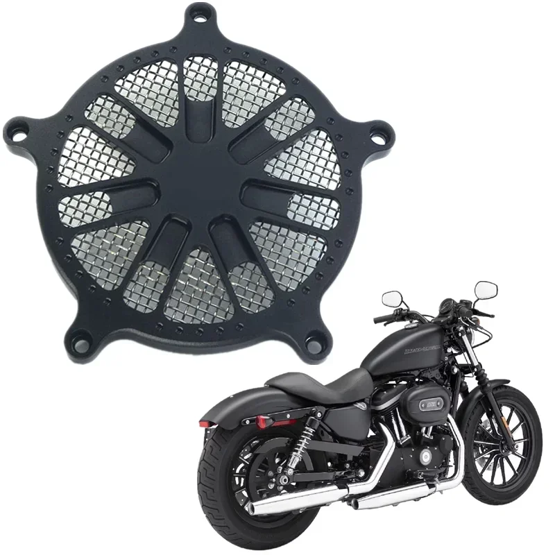 For Harley Sportster 883 XL 1200 Dyna Softail Touring Air Cleaner Venturi Filter  Intake System Cnc Kit Matte Grill Motorbike