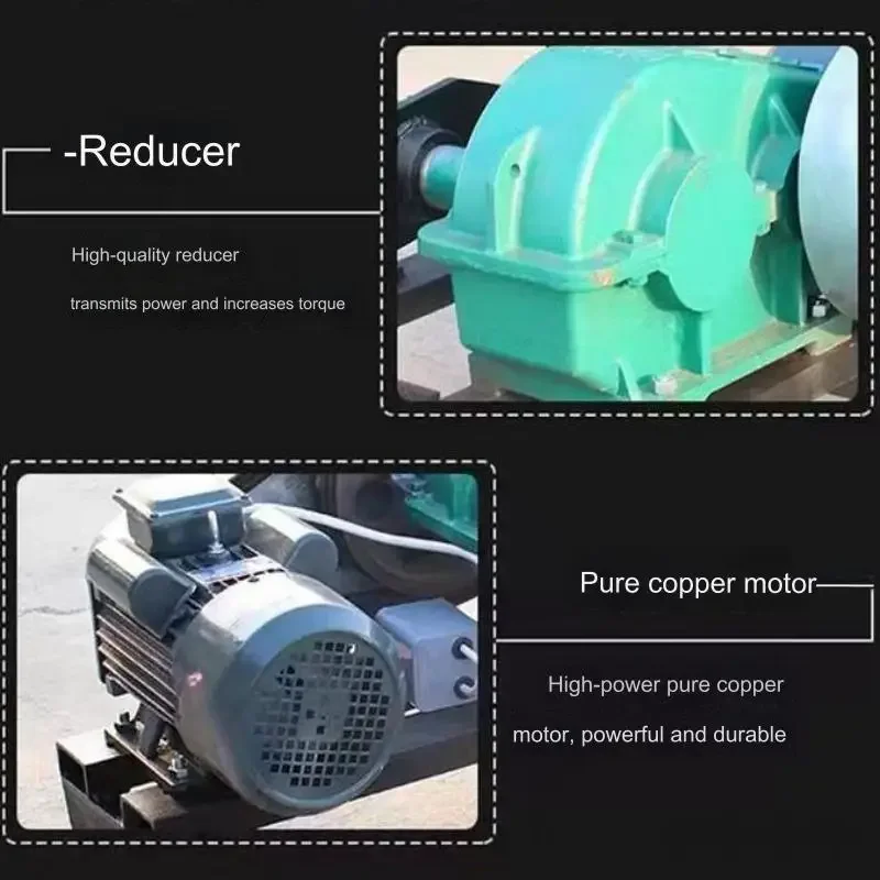 4KW High  Small Convenient  Wood Splitter Log Splitting Equipment for Wood Processing Workshop Laboratory