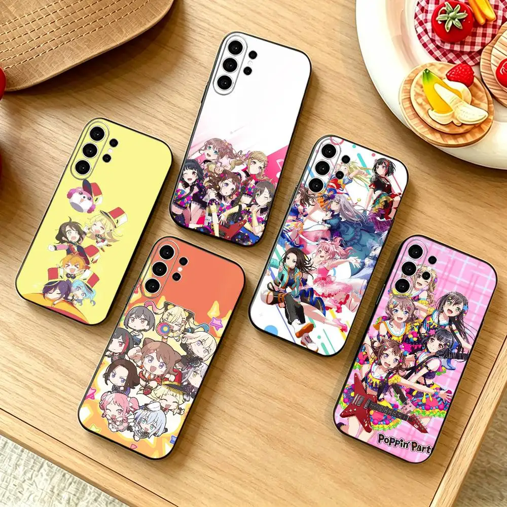 B-BanG Dream-Popular band Phone Case For Samsung S25,S24,S21,S22,S23,S30,Ultra,S20,Plus,Fe,Note,10,9,5G Black Cover