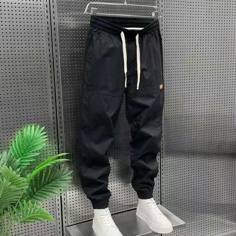 Plain Fishing Trousers Man Joggers Work Wear Korean Style Cheapest New In Cheap Aesthetic Baggy Loose Luxury Cargo Pants for Men