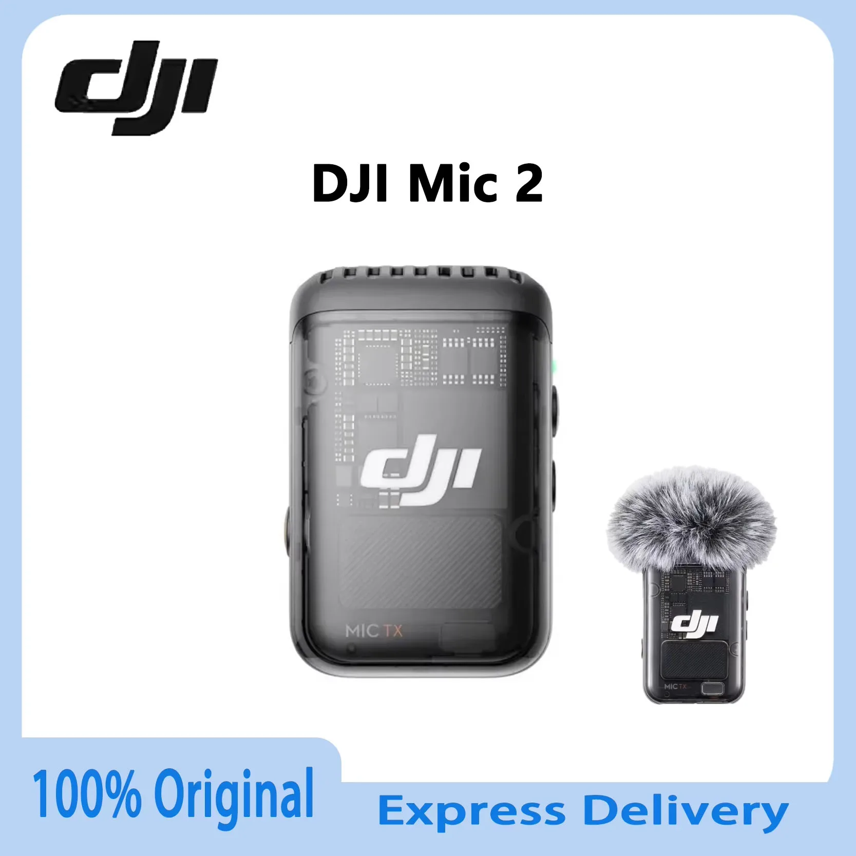 

Оригинальный беспроводной микрофон DJI Mic 2 с интеллектуальным шумоподавлением, 32-битной записью в формате float, дальностью действия 250 м и высококачественным звуком.