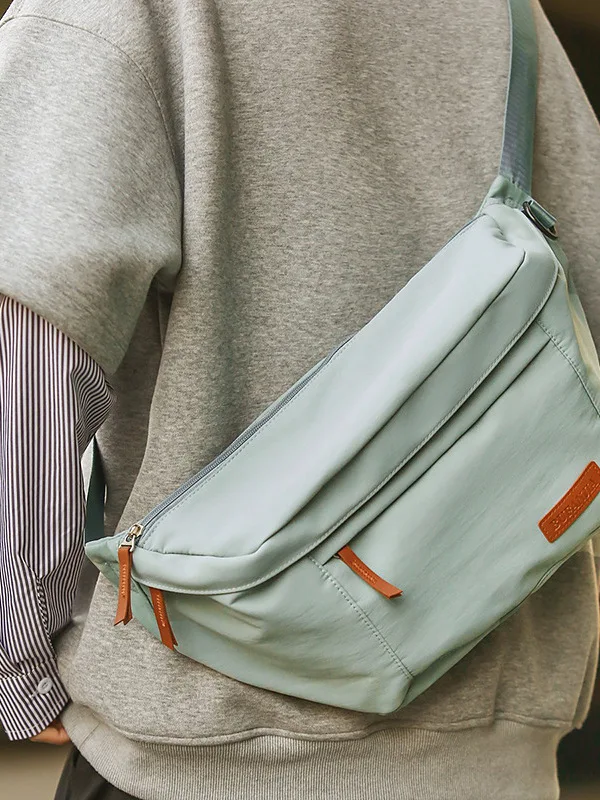 

Повседневная сумка через плечо большой вместимости, мужская и женская сумка для отдыха, модная японская брендовая сумка Bapa для студентов...