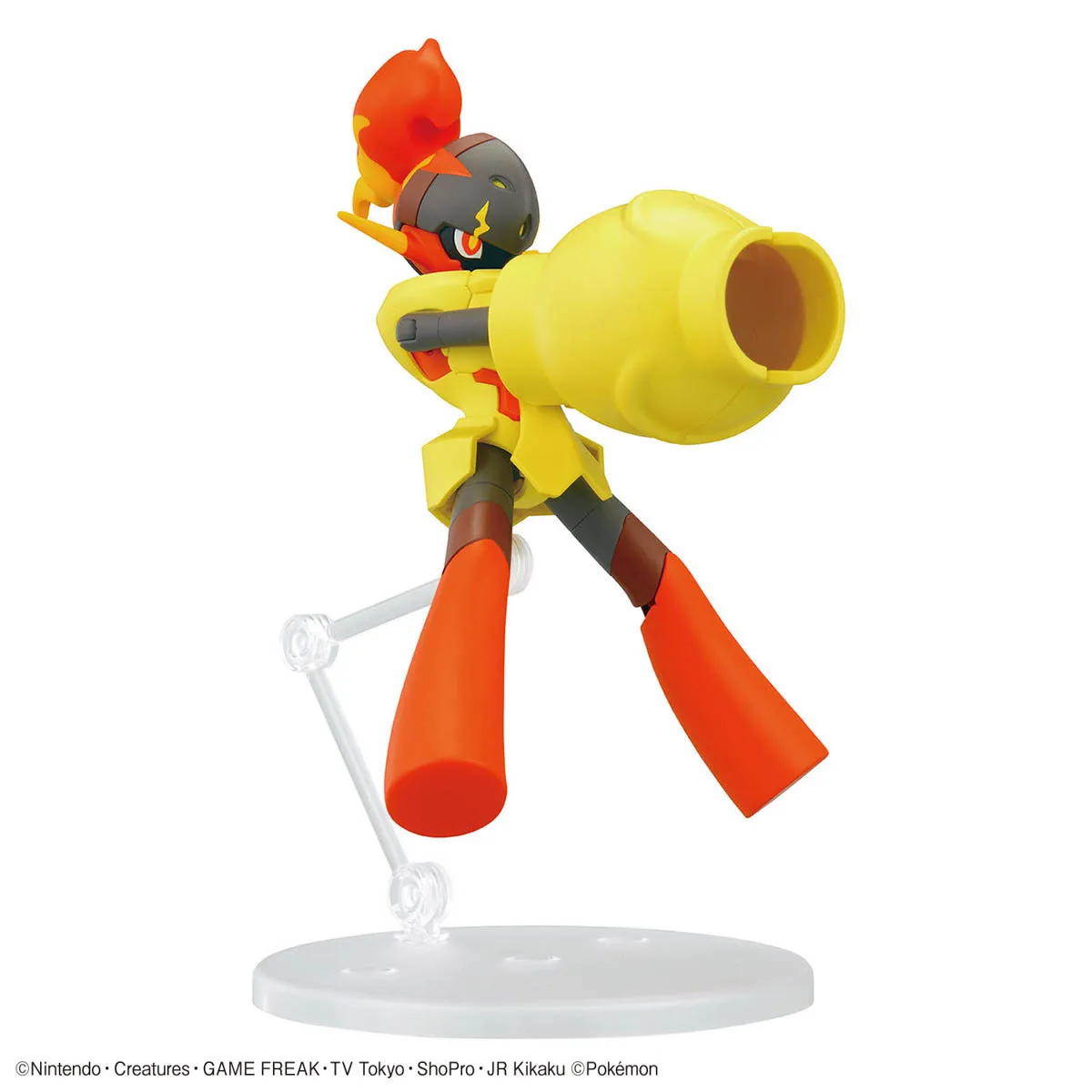 In Stock BANDAI Pokemon PLAMO COLLECTION 58 Pokemon Scarlet And Violet Armarouge Anime Action Figures Assembly Model Toy