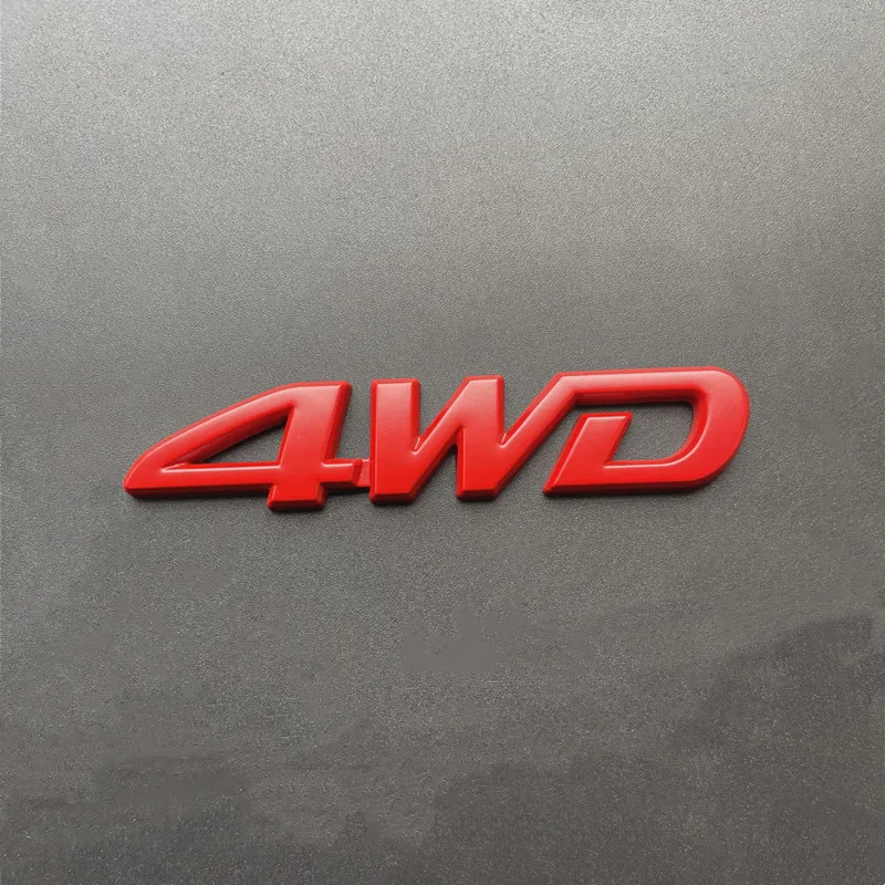 3D Metal 4WD Logo Car Trunk Side Fender Badge Badge Sticker Decal for Kia Sportage Ceed Picanto Rio ProCeed Niro 5 3 4 K7 K5 K8 - view 6
