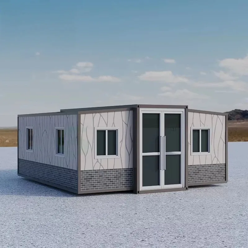 YG Customized Modern 40ft 20ft Prefab Villa Strong Steel Mobile Expandable Prefab House Tiny Homes To Live In For Adults