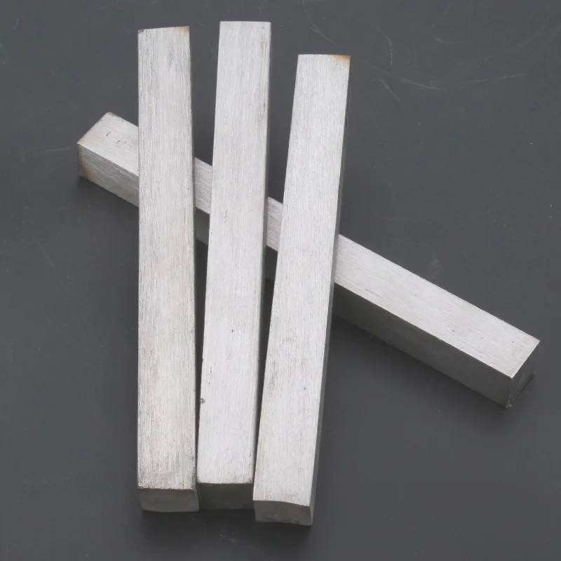 6061 Aluminum Square Rod 4-45mm, 500mm Long For DIY Model