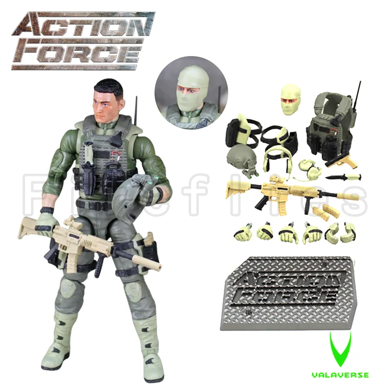 

6inches VALAVERSE Action Figure Action Force Blowback Anime Collection Movie Model For Gift Free Shipping