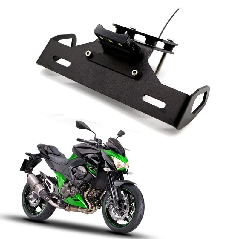 License Plate Holder LED Light For KAWASAKI Z 800 Z800 2013-2016 Motorcycle Accessories Tail Tidy Fender Eliminator