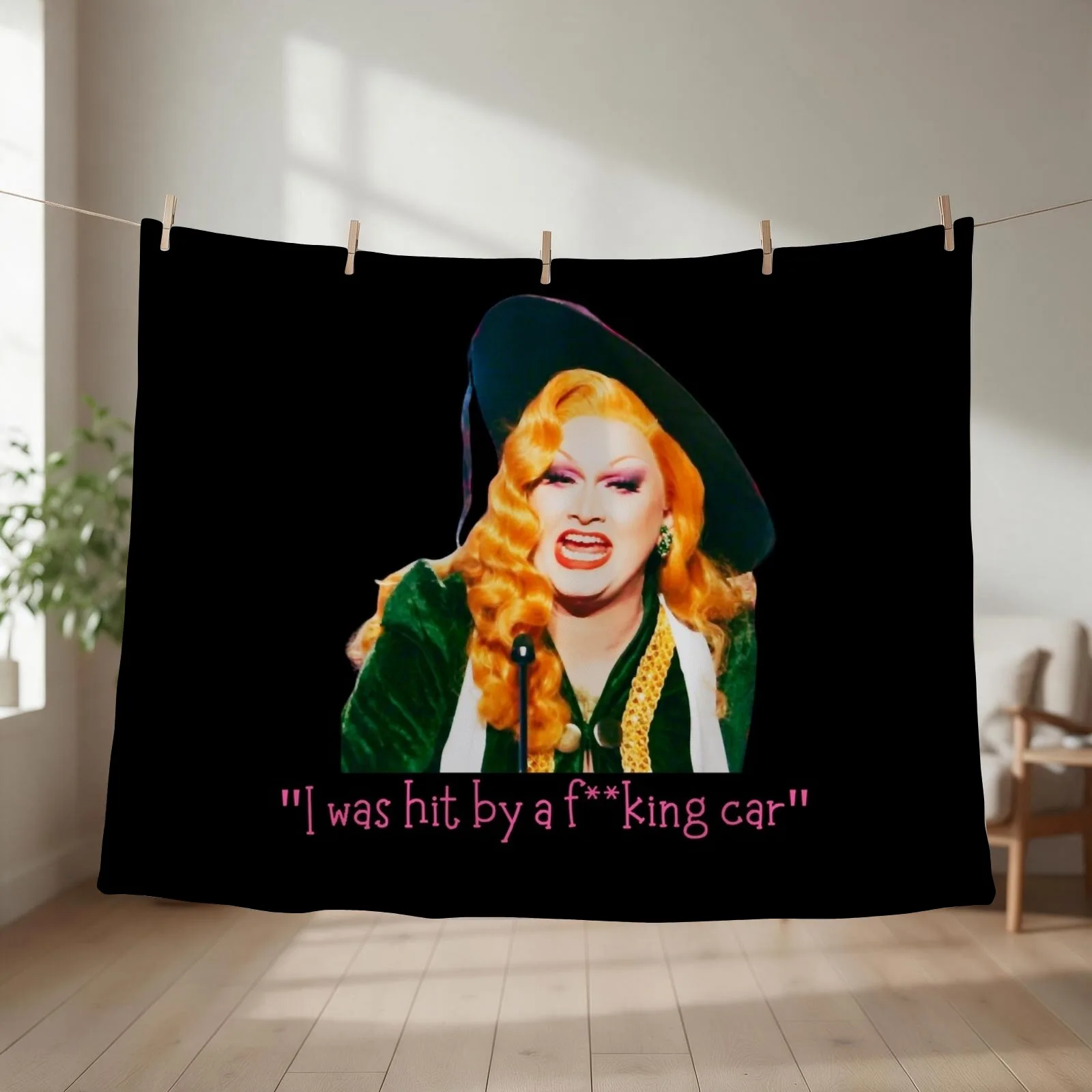 Jinkx Monsoon drag queen Quote T jinx monsoon Throw Blanket For Decorative Sofa Loose decorative christmas gifts Blankets