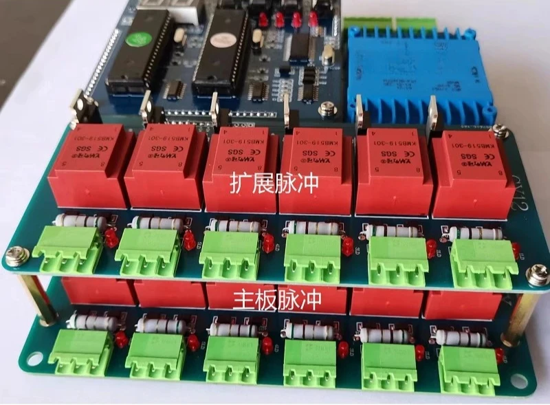 RS485 communication three-phase six-pulse wave, twelve-pulse thyristor trigger board device