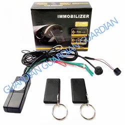 2.4GHz RFID Portable Immobilizer Wireless Engine Automatic Lock Car Alarm System Anti-Hijacking Circuit Cut Off Device Smart Key