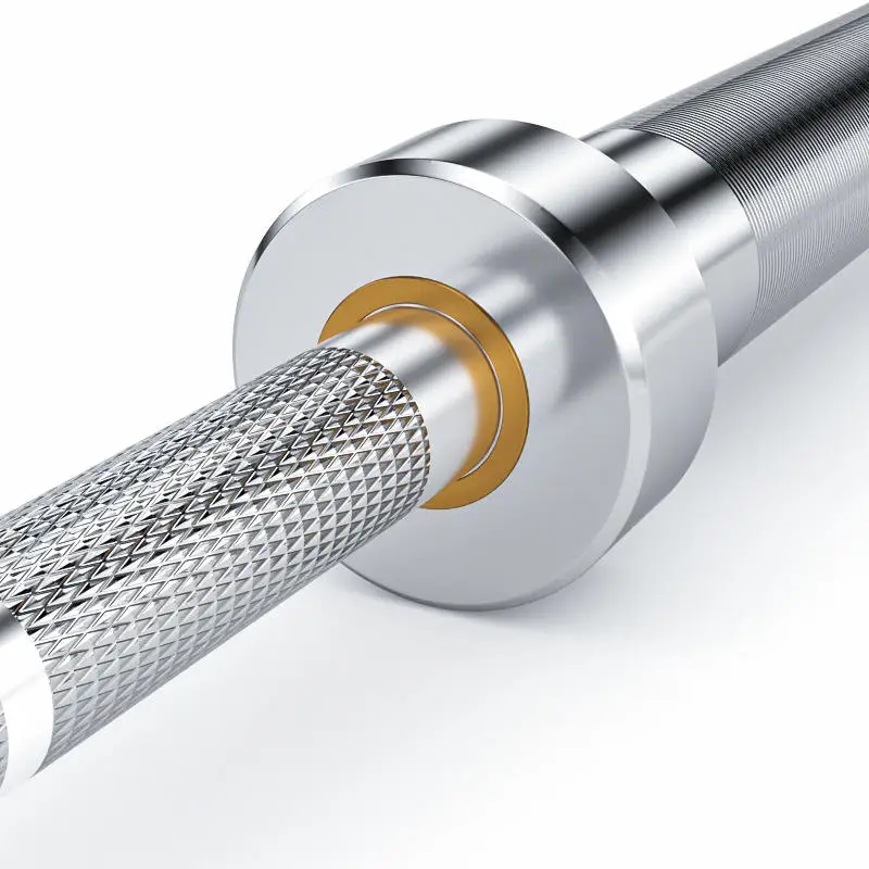 الصلب الحديد بار للرجال والنساء 1.5 متر/1.8 متر/2.2 متر الصالة الرياضية اللياقة البدنية المنافسة مقاعد البدلاء الصحافة 20 كجم رفع الأثقال بار