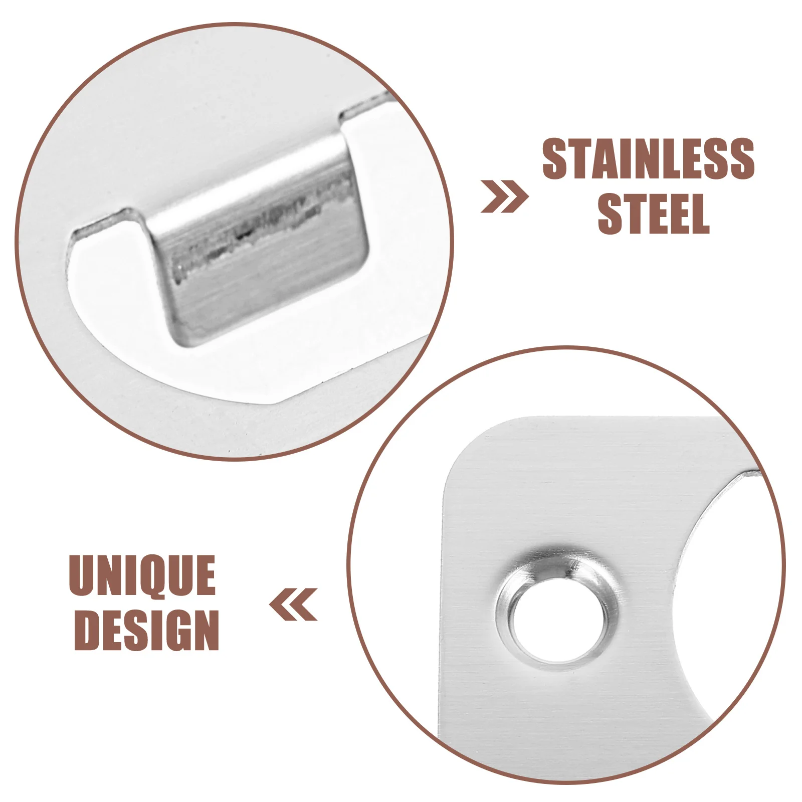 4 مجموعات سترايك لوحات الفولاذ المقاوم للصدأ ديدبولت تعزيز لوحة مزلاج الباب لوحة دليلية للأبواب الخشبية قفل الباب المعدني