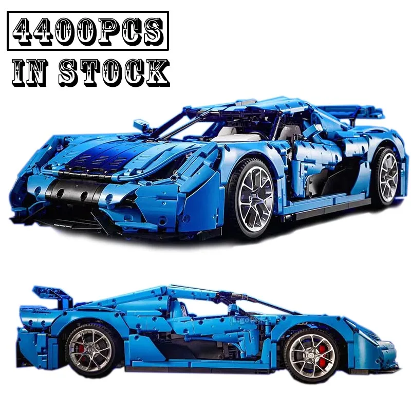 

New MOC-30506 1:8 Scale Regera Sport Car Technologys Building Blocks Bricks Model Educational Toys for Children Birthday Gifts