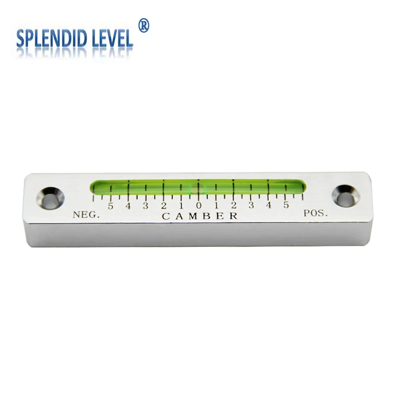 High-precision horizontal bubble four-wheel positioning level spirit level