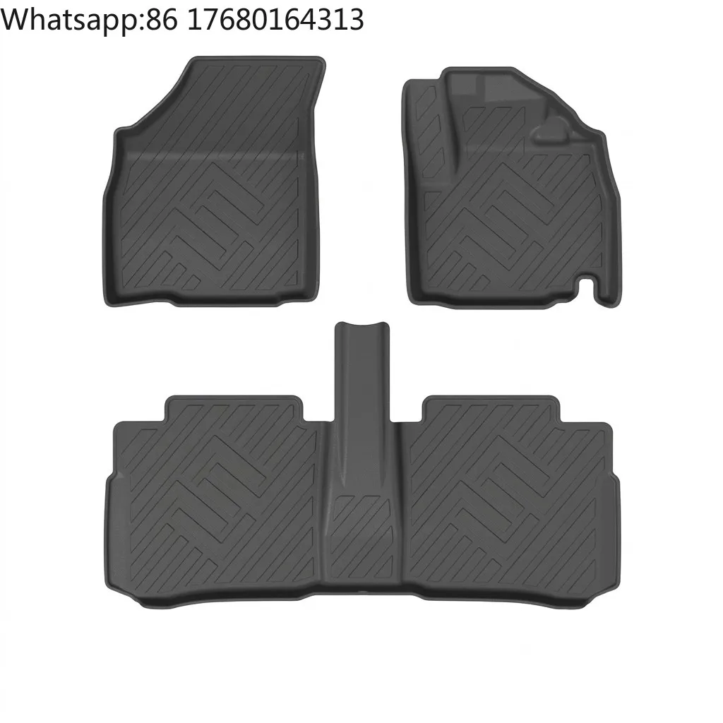 For For for Europe 4-Runner 1993-1995 Full Set TPE Floor Mats-Luxury Style 5mm Thick-Resistant to Dirt-Specially Designed