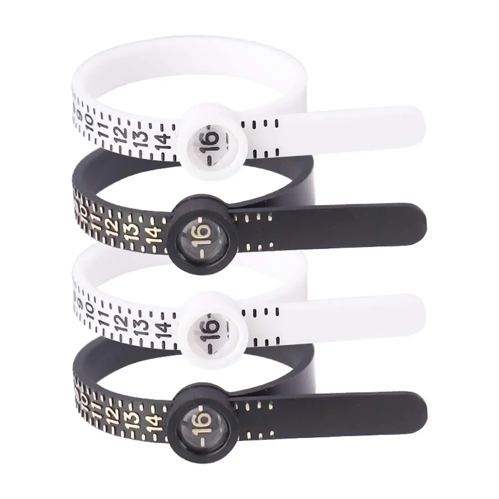 

Ring Sizing Tool Finger Size Tester Ring Ruler With Magnifier Ring Sizer Measurement Belt Finger Size Coil Finger Gauge
