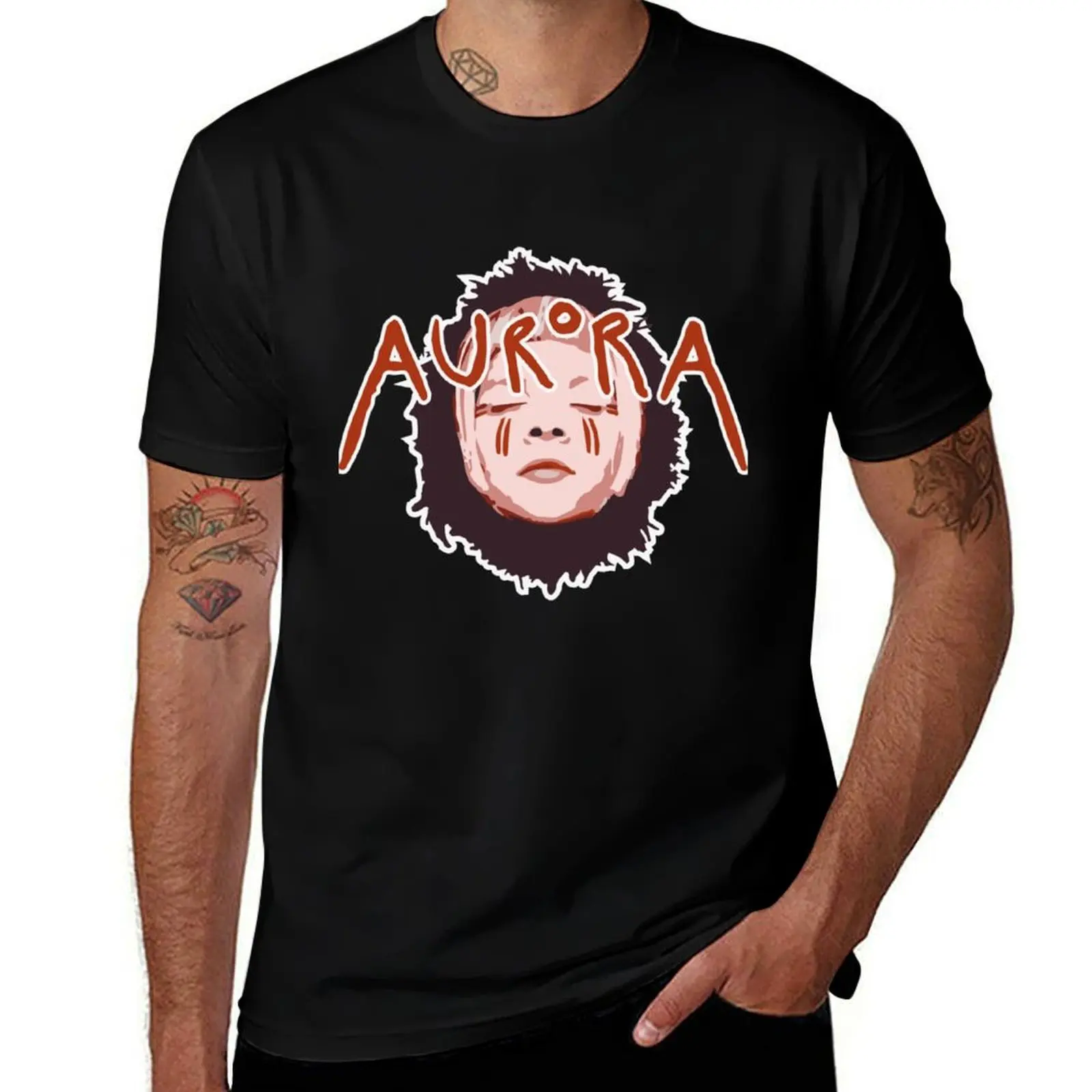 T-shirt « Laisse l'amour conquérir ton esprit » style rétro imprimé, haut décontracté