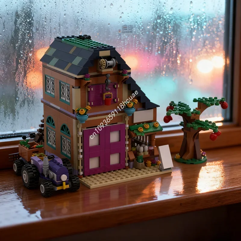 

798pcs MOC Modular Organic Farm Alternate Friendse Model Building toy blocks Construction DIY idea Christmas gift Education Kids