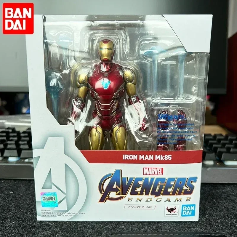 

New Genuine Wandai Shf First Edition Avengers Alliance 4 Iron Man Mk85 6-inch Action Figure Collection Model Decoration Toy Gift