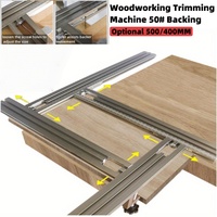 Milling Groove Trimming Machine Engraving Guide Rail Adjustable Backing Auxiliary Guide Rail Bracket DIY Woodworking Tools
