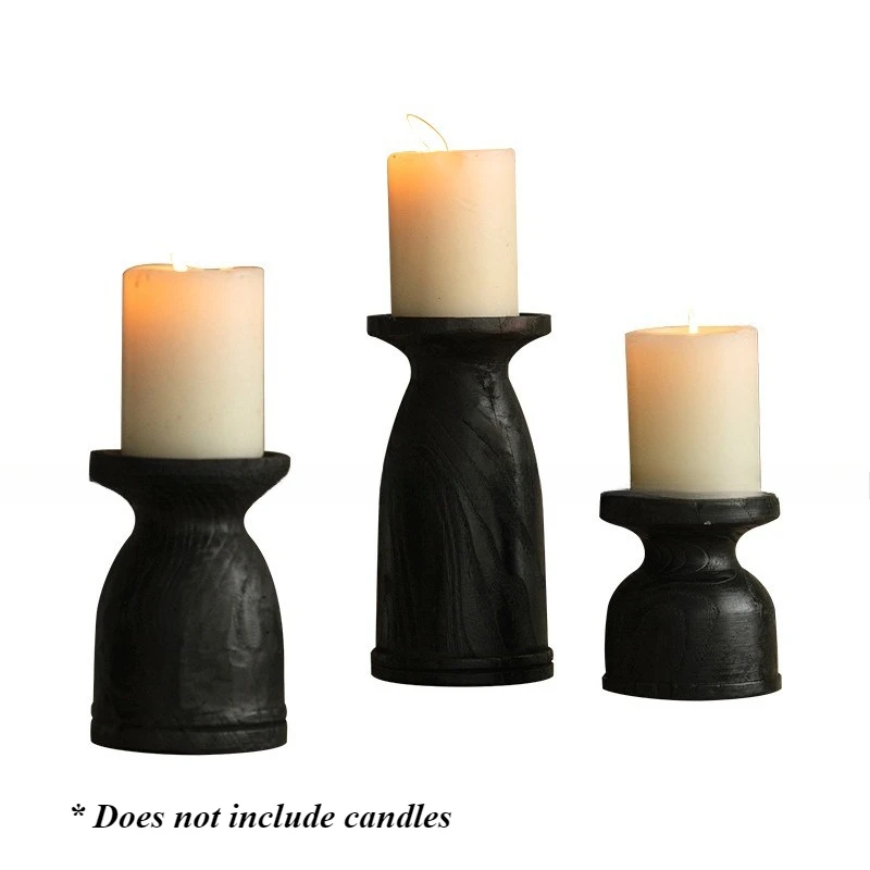

Retro Candle Holders Living Room Desktop Candlestick Modern Decoration Candle Holders Simple Creative Home Decoration Ornament