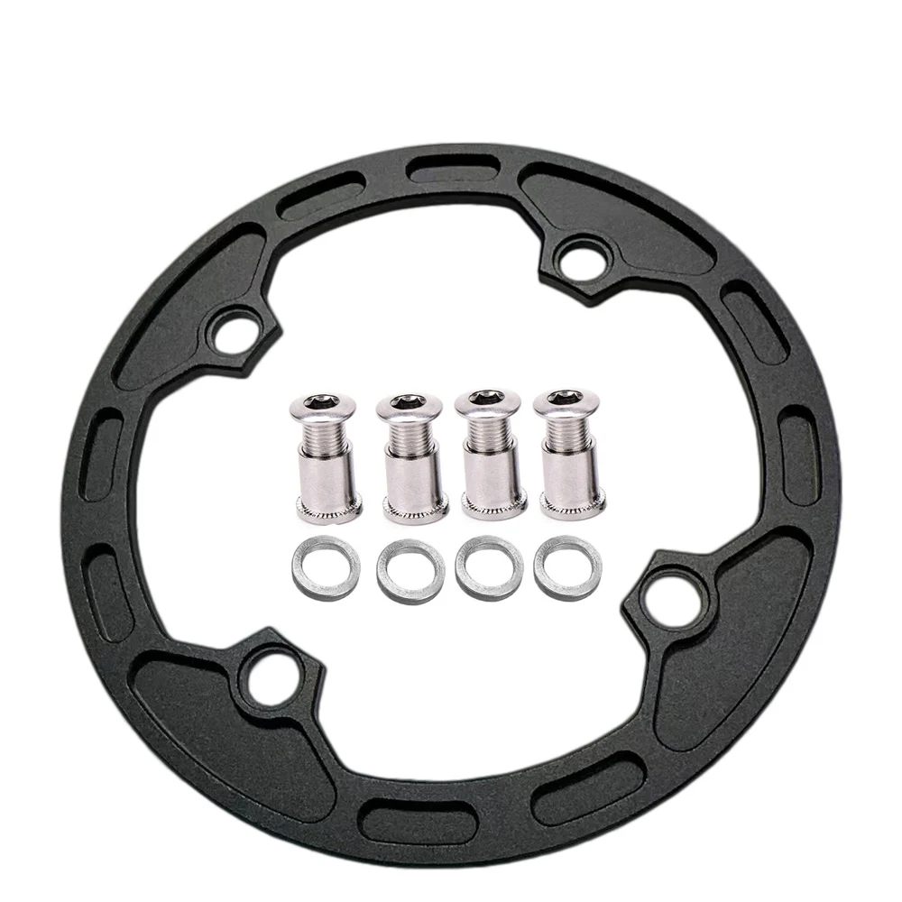 Bike Crank Star Ring Protector 104BCD 30T 32T 34T Bicycle Chainring Protection Cover Cycling Crankset Guard Chainwheel Parts