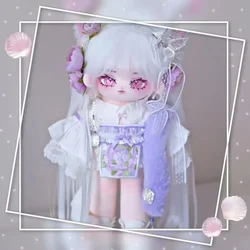 30cm Anime No Attributes Beautiful Princess Girl Soft Plush Doll Body Dress Up Stuffed Toy Long Leg Plushie Dolls Birthday Gift