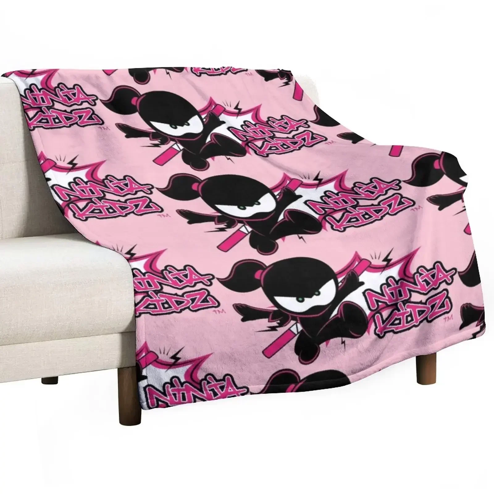 

Ninja Kidz, Youtube Ninja Kidz, Ninja Kidz Girl Throw Blanket Winter beds Decorative Sofa manga Blankets