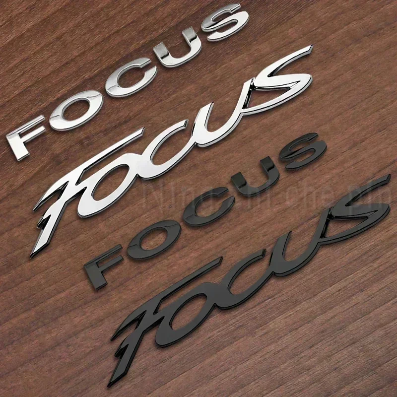 

1pcs 3D ABS Badge Letter Car Tail Rear Trunk Emblem Sticker Decoration For Ford Focus Logo MK3 MK4 MK6 MK7 MK8 Car Accessories