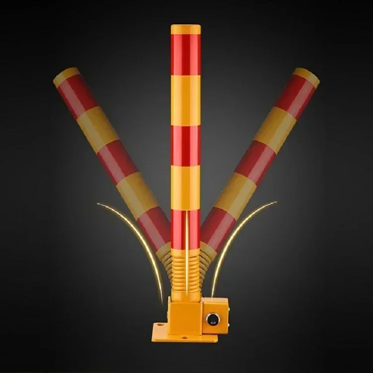 Vloerslot in parkeerplaats Parkeerplaats verticale stapel veer kolomslot Verdikte anti-botsingsbezetting Garageslot