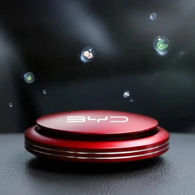 Zinc Alloy Air Vent Car Solid Perfume Freshener For BYD Dolphin Seal Atto3 Han Tang Song Yuan Odor Elimination Interior Aromathe
