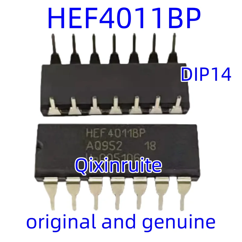 Qixinruite New original HCF40106BE HEF4001BP HEF4011BP HEF4017BP CD40106BE logic chip