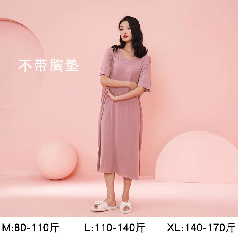 Nightgowns Women's Clothing Homewear Summer New Thin Haute Couture Comfort Casual Wearable Breathable Stylish Loose Large Size