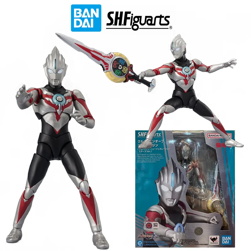 Bandai S.h.figuarts Ultraman Orb Orb Origin New Generation Stars Ver. 16Cm Original Action Figure Model Toy Gift Collection