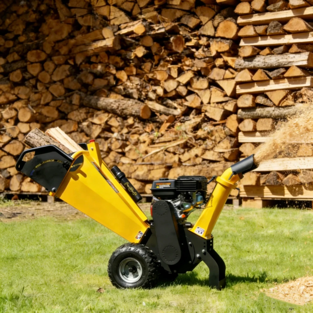 

Customized 7HP Wood Chipper,Tree Branch Crusher,Tree Trunk Crusher, Wood Cutter, for Garden and Household Use Forestry Machinery
