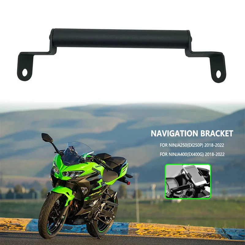 

GPS навигация руль кронштейн расширение для KAWASAKI NINJA400 ninja250 для NINJA 400 250 2018-2021 2019 2020