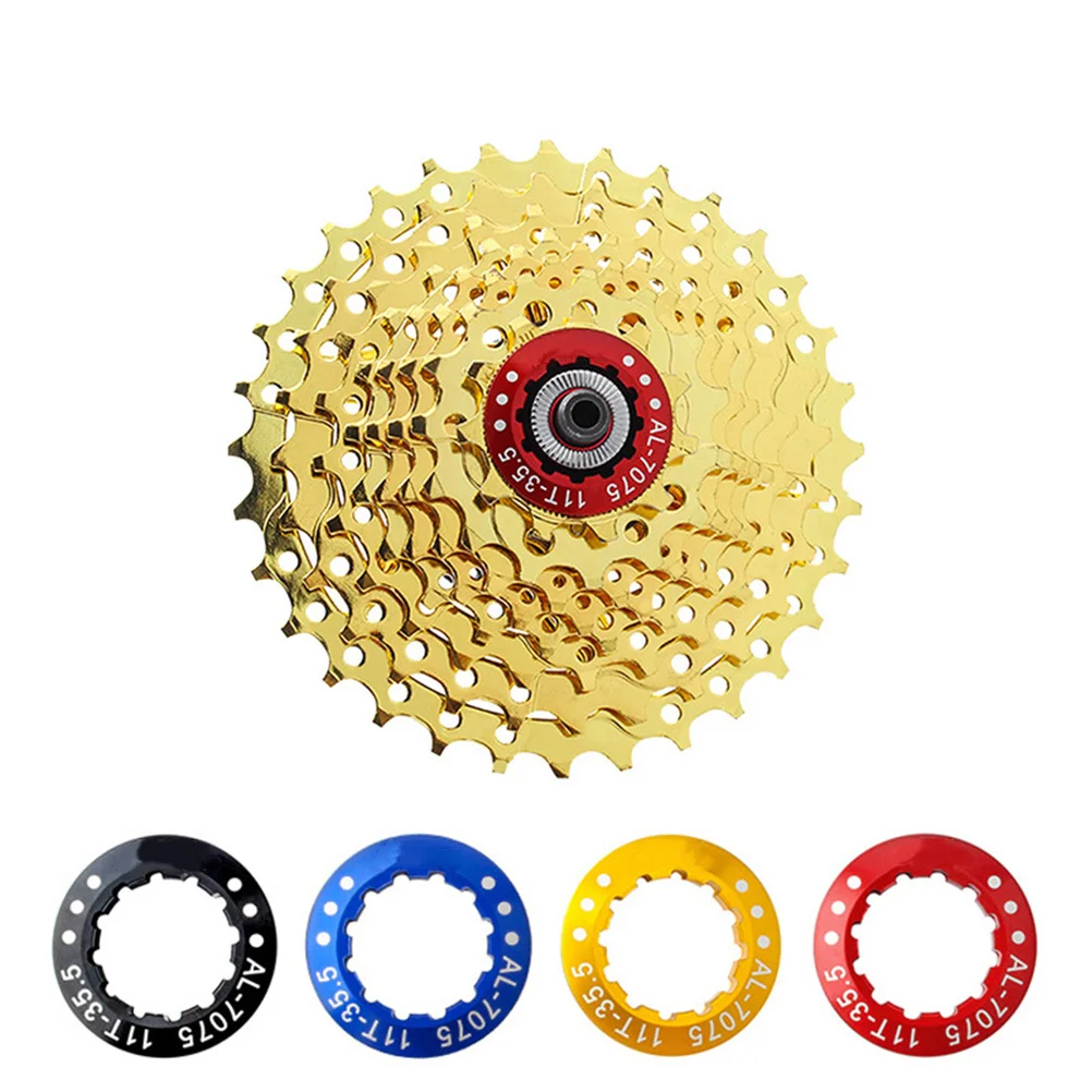 

Bicycle Flywheel Cover 7075 Aluminum Alloy Replacement For Mountain Road Folding Bike Durable Lightweight Smooth Surface
