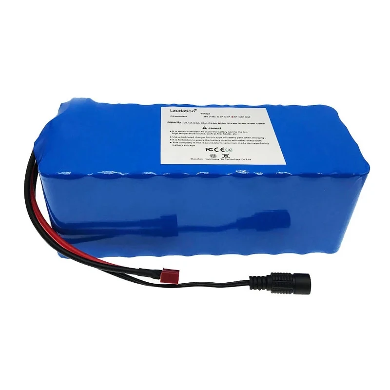 36v 10Ah 18650 Li-ion Rechargeable Battery Pack for Electric Bike Electric Scooter Motorcycle Scooter with 15A BMS Lithium Ion