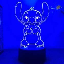 Stitzka 3D LED Bedfront Lighting LED Night Light USB LED Table Light Bedroom Decoration Little Girl's Birthday Gift