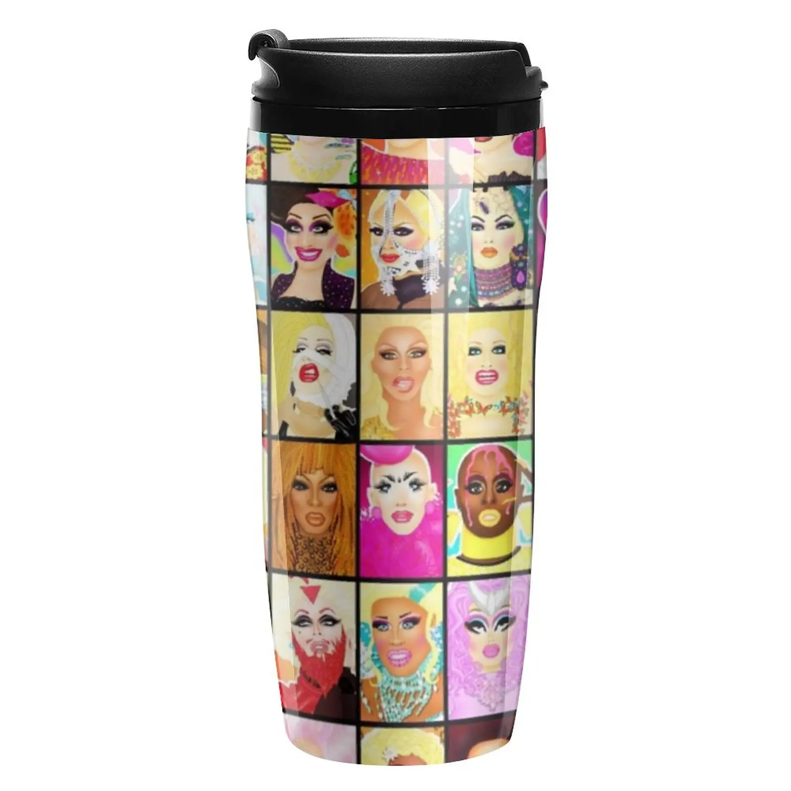 LIFE IS A DRAG Drag Queen Coffee Mug to Go Rpdr Rupauls Drag Race Lgbt Beach Water Bottle Leakproof Cold and Hot Plastic Cup