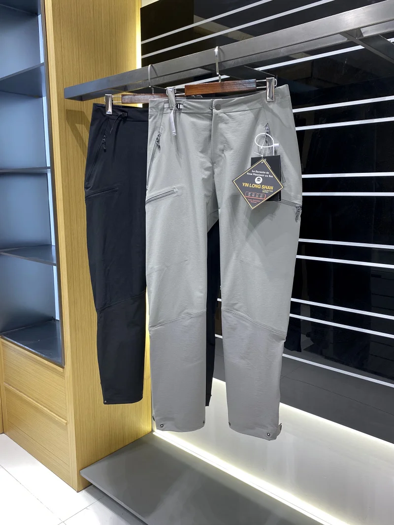 

High-End Outdoor Soft ell Waterproof Trousers Casual Guide Pants Windproof Breathable Outdoor Leisure Long Trousers