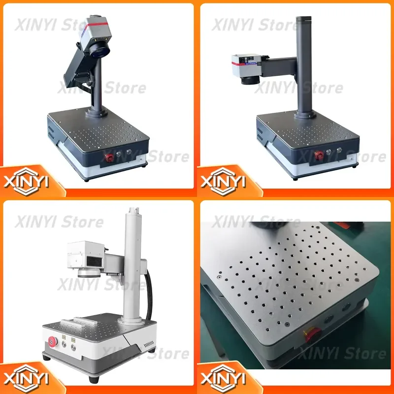 Popular MAX RAYCUS JPT Portable Small Fiber Laser Marking 20w 30W 50W for Metal by