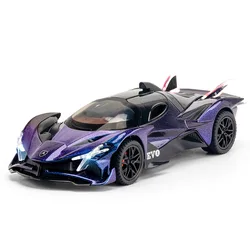 1/32 Apollo EVO Scale Alloy Sport Car Model Diecasts Vehicle Models with Light Sound Pull Back Car Toys for Child Birthday Gifts