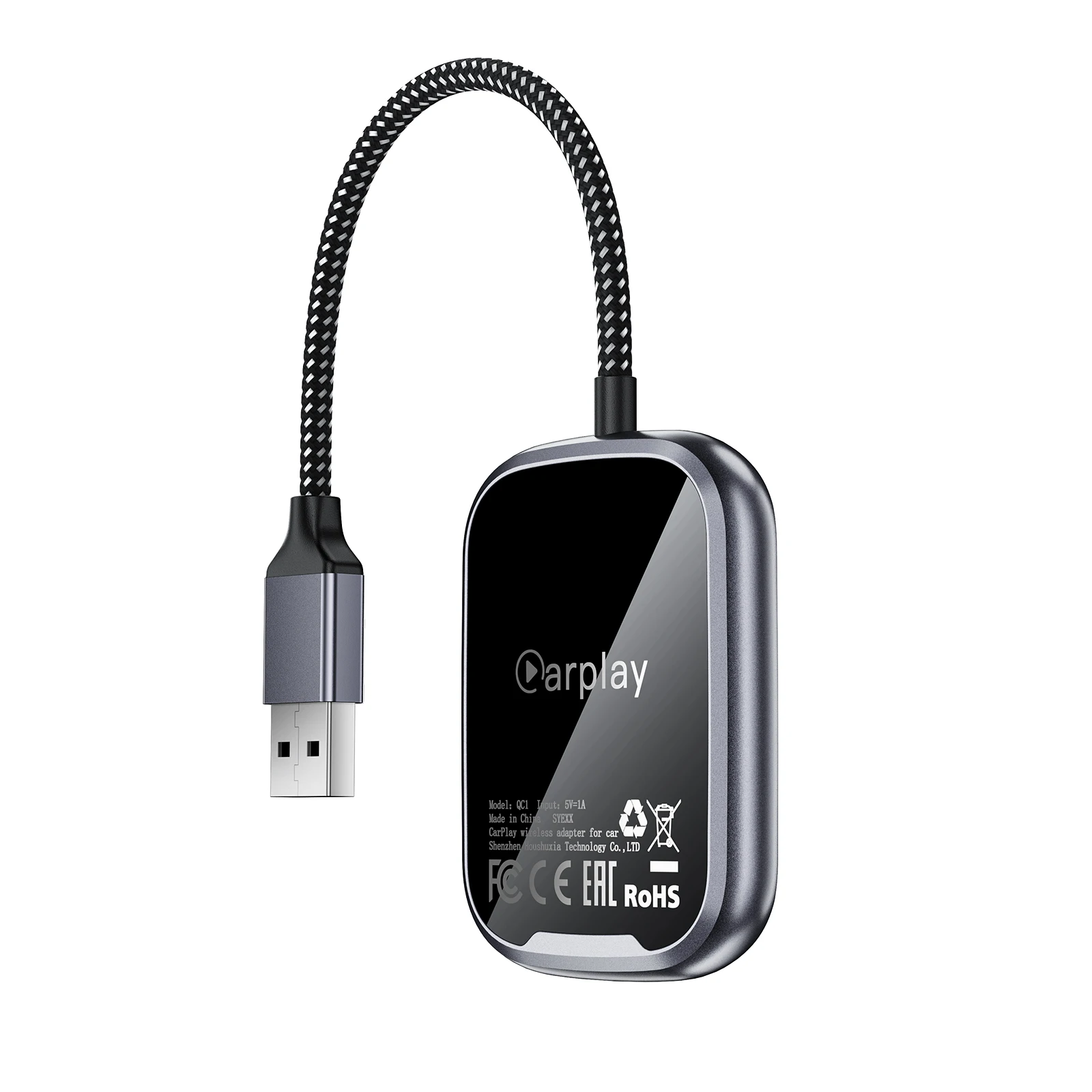 ACEFAST USB C/USB A verkabelt auf kabellosen CarPlay-Adapter Auto Connect für Apple/Android Audio Auto Connect Auto Intelligent Systems – Detail 4