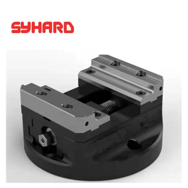 D200 Vise Self Centering Vise 5 Shafts 45° Sawtooth For CNC Machine 4 Shafts Quick Change Fixture Tool