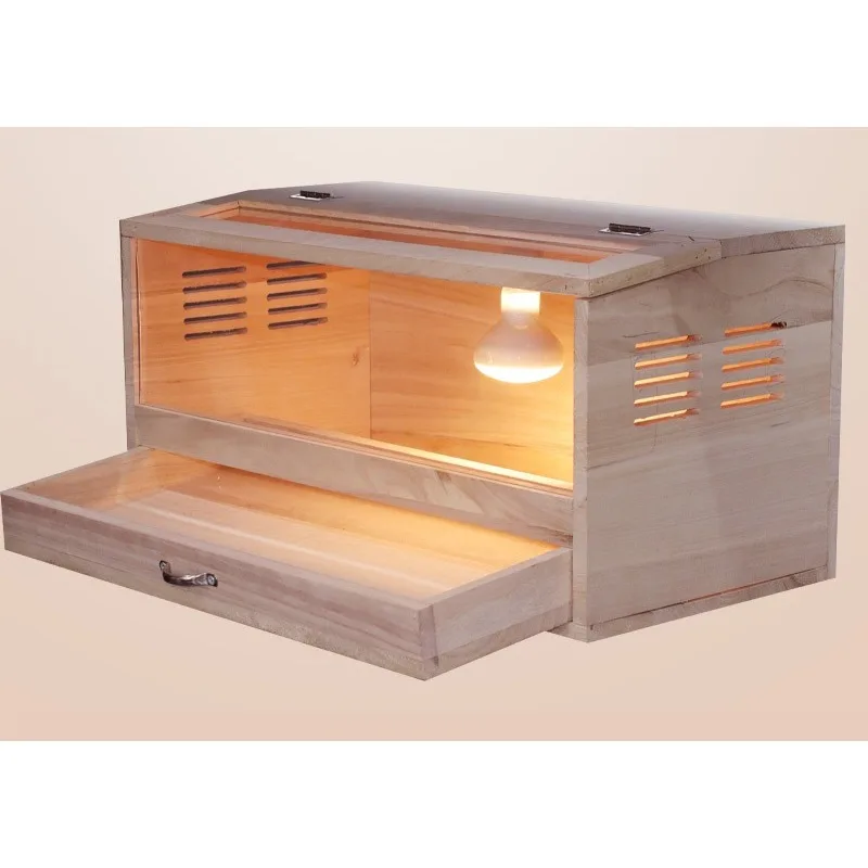 Pet villa house parrot reptile bird cage plus constant temperature